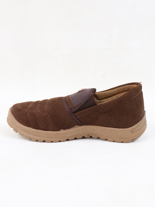 MJS19 Men's Slip-On Casual Shoes Brown