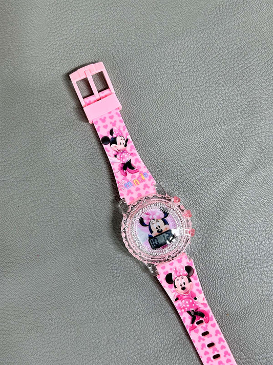 Pink Wrist Watch For Girls KWW66