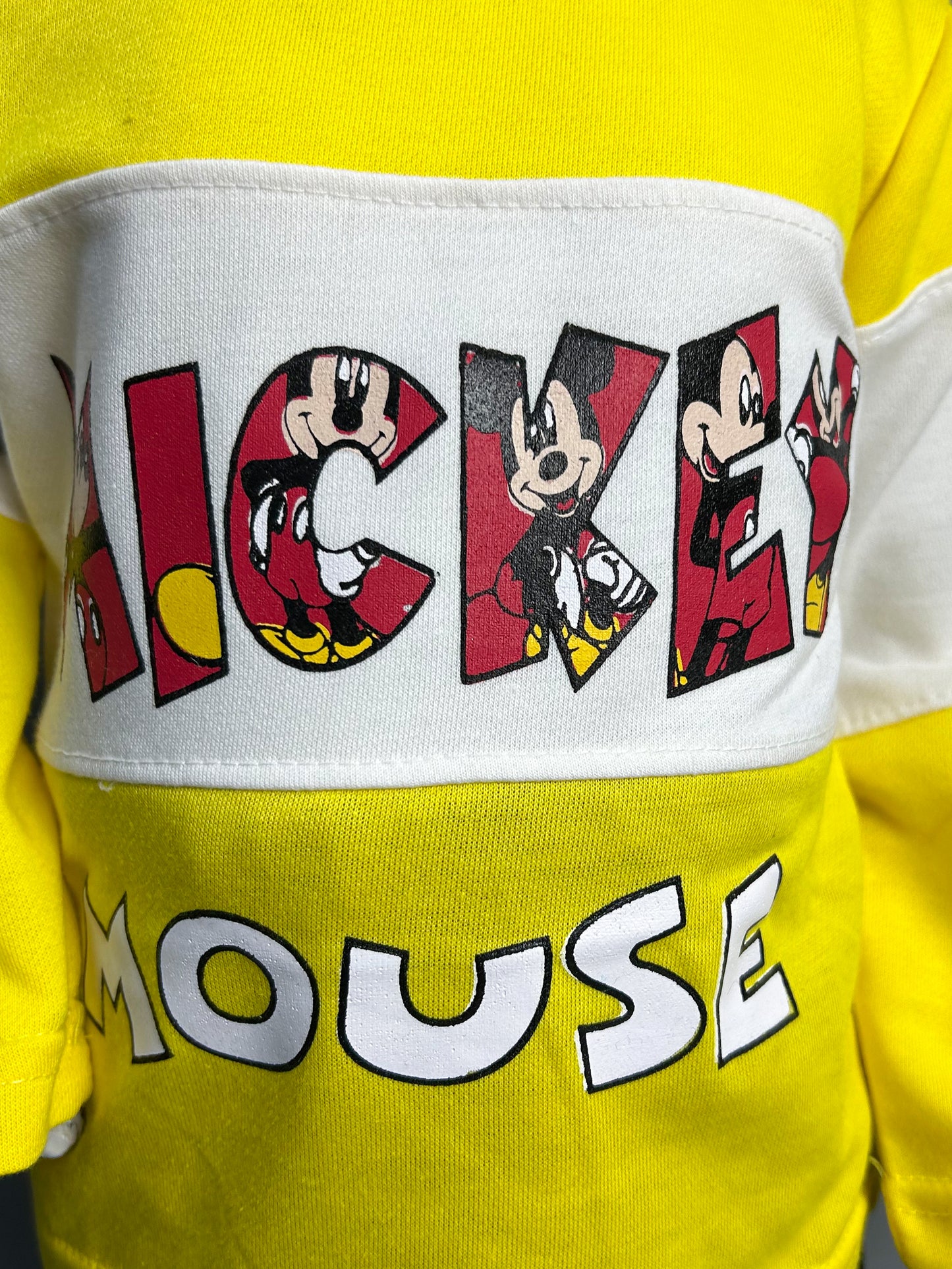 1Yr - 4Yrs Mickey Yellow Suit For Kids SK BS121