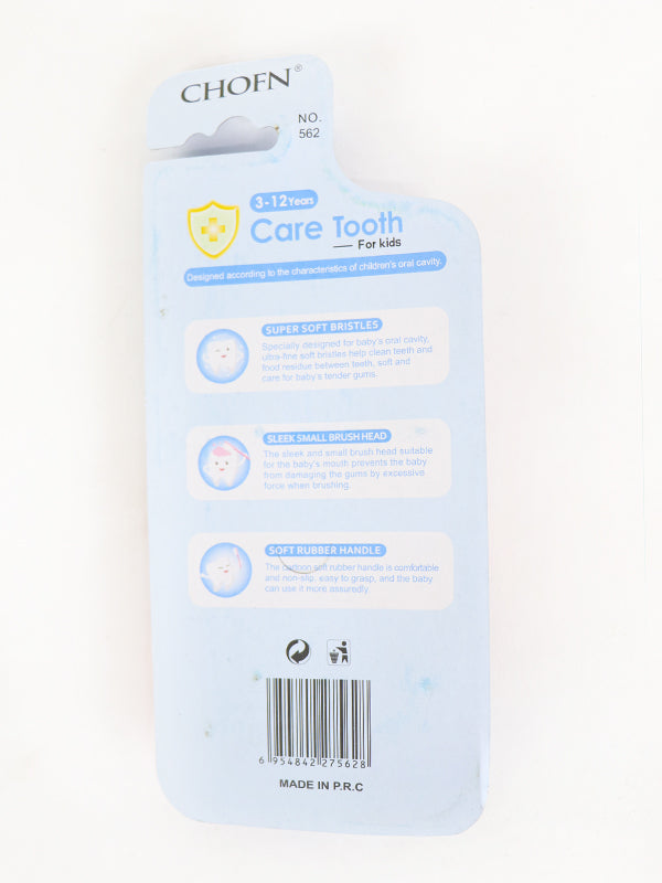 Chofn Care-Tooth Toothbrush for Kids - Multicolor