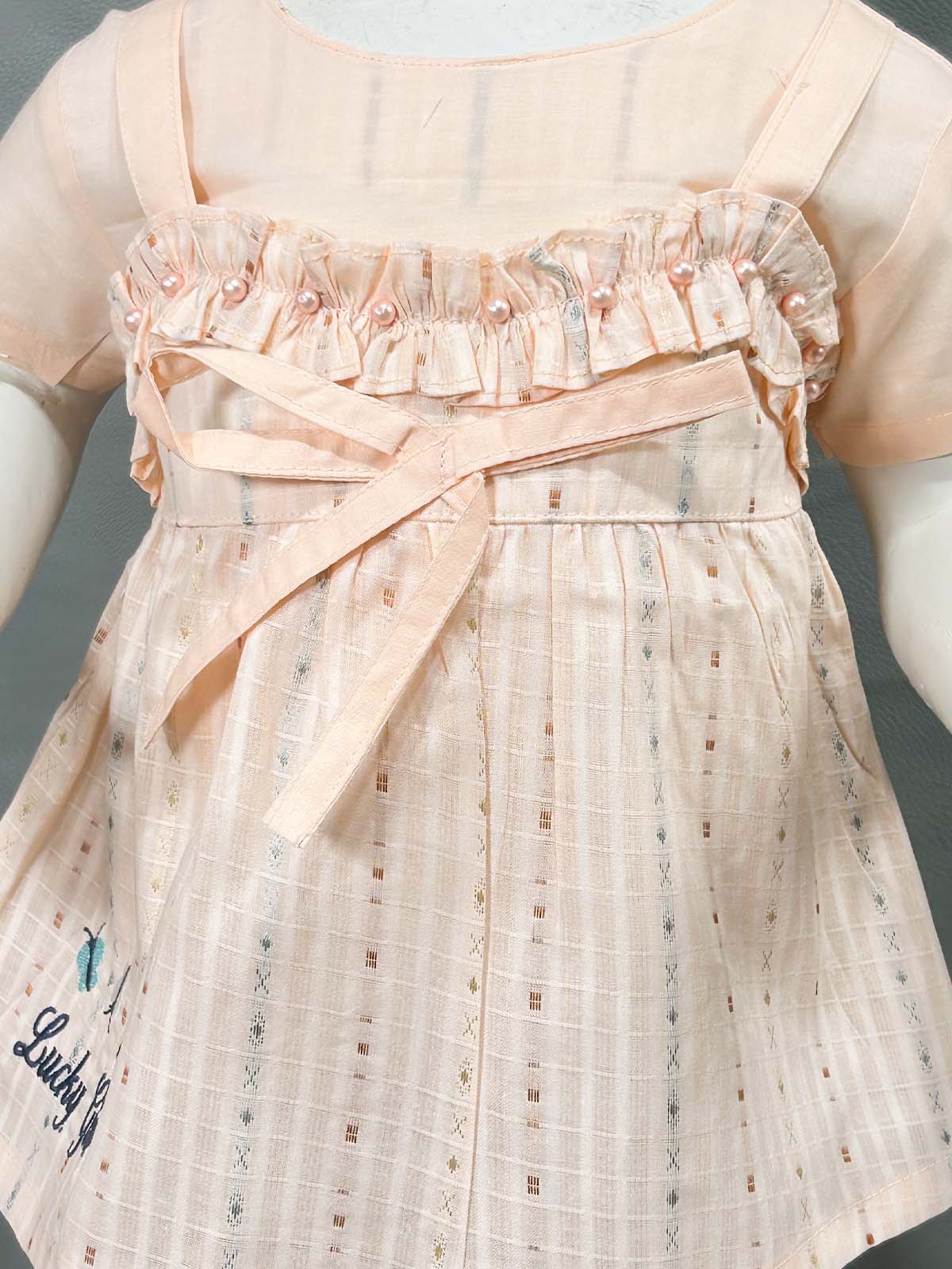 6Mth - 12Mth Peach Suit For Newborns NBS676