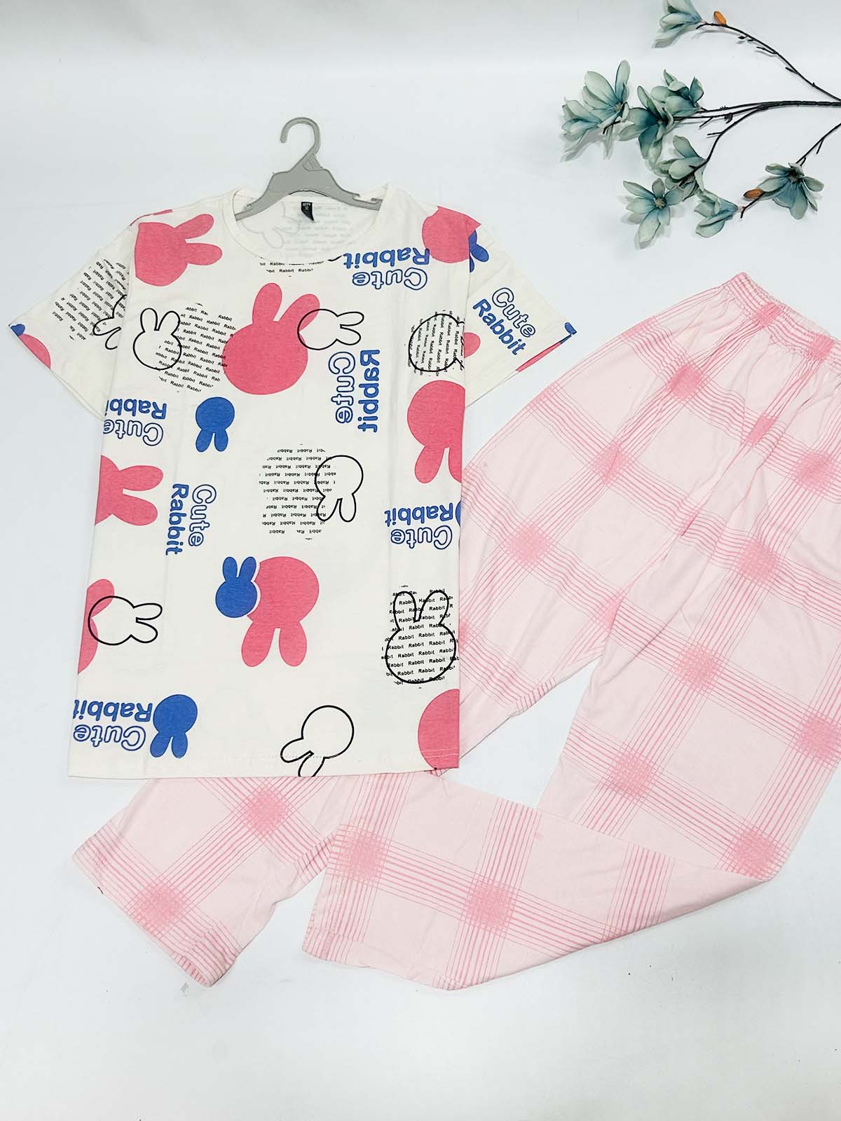 Fawn Night Suit For Womens / Girls SN WNS60