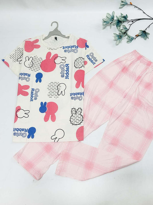 Fawn Night Suit For Womens / Girls SN WNS60