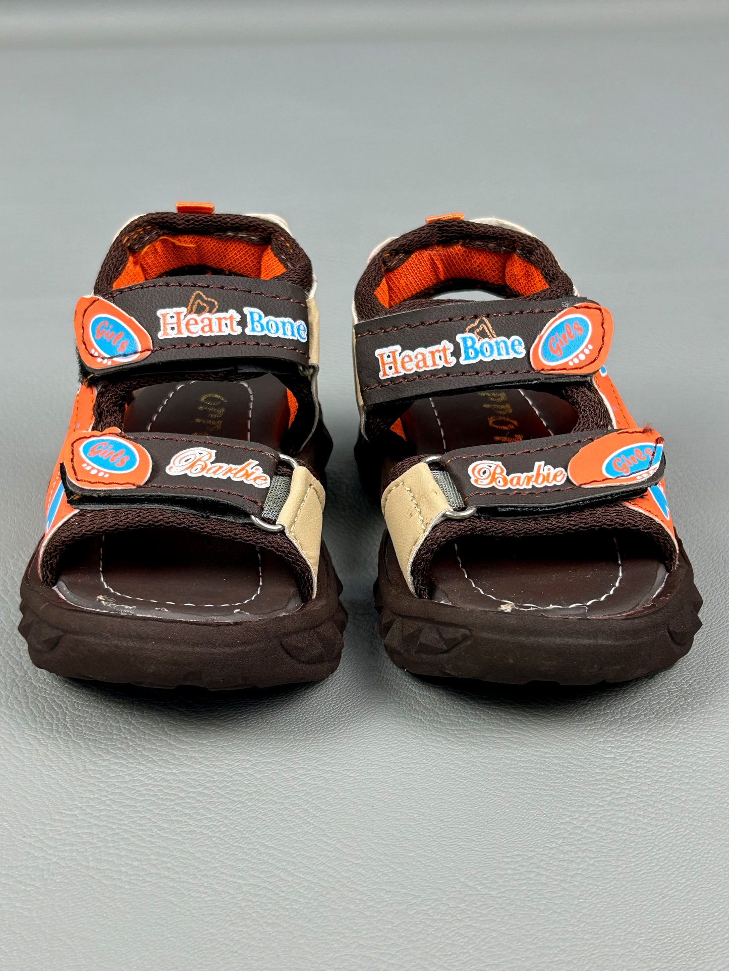 Dark Brown Casual Sandals for Kids BSD60