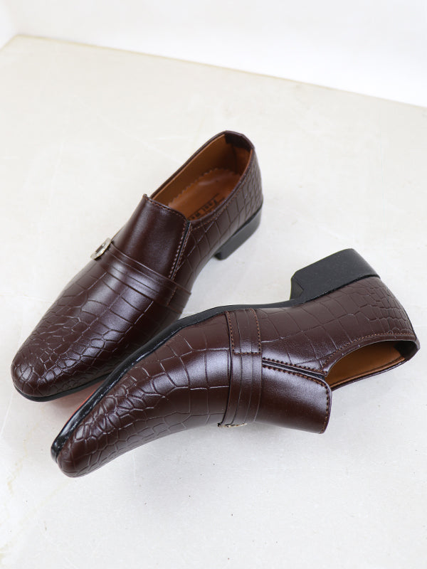 239 Men's Formal Shoes Dark Brown