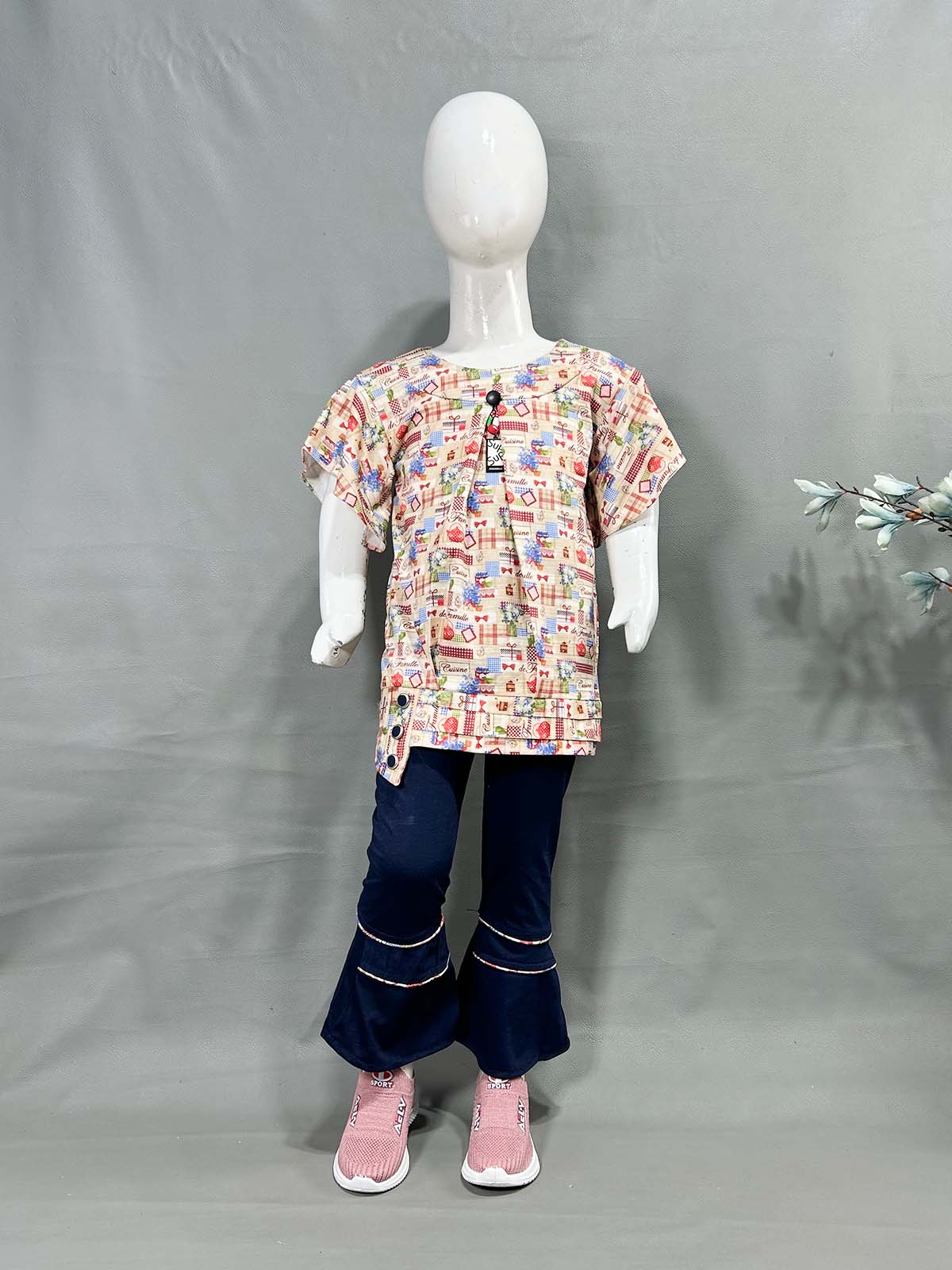 5Yr - 8Yrs Fawn Suit For Girls OP GS410