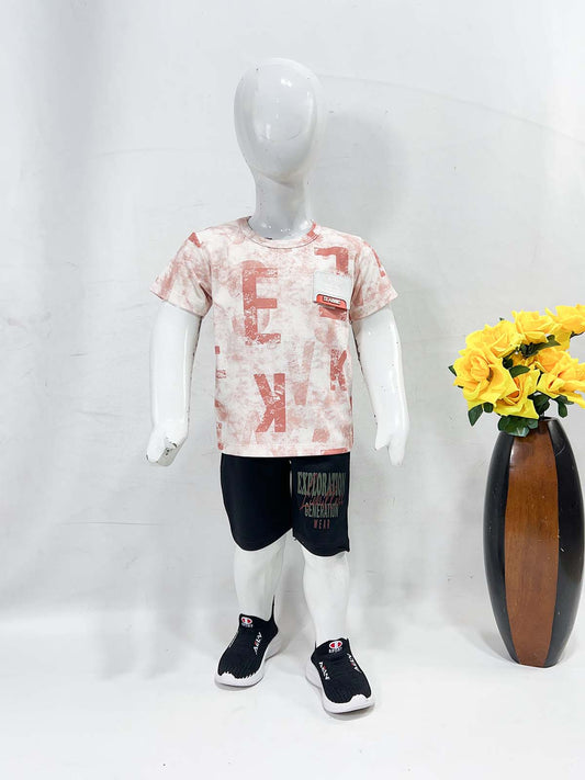 1Yr - 4Yrs Red Suit For Kids WG BS640