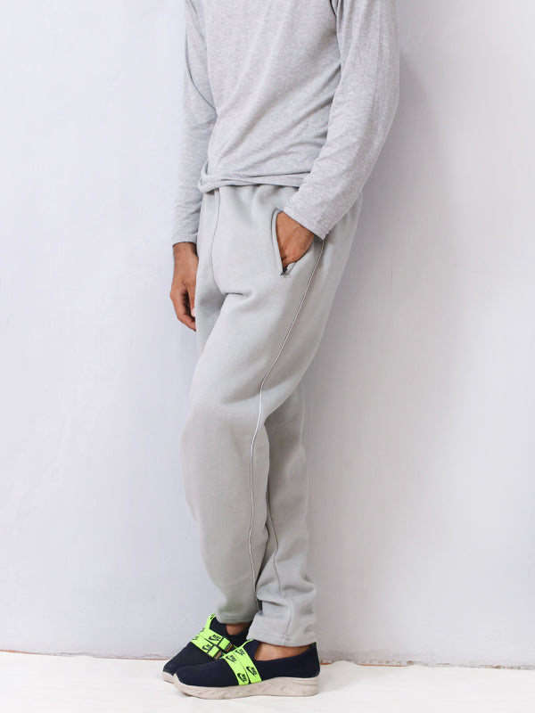 MT01 LF Men's Plain Fleece Trouser 01