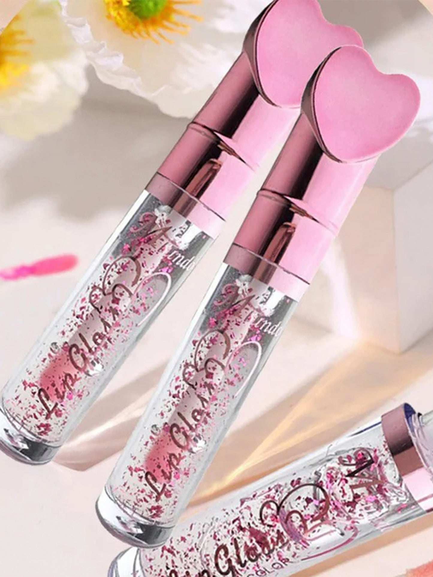 Heart Fashion Color Lip Gloss