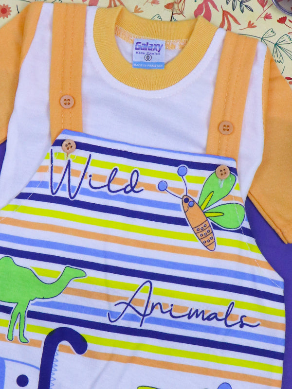 0Mth - 3Mth Wild Orange Romper For Newborn HG NBR31