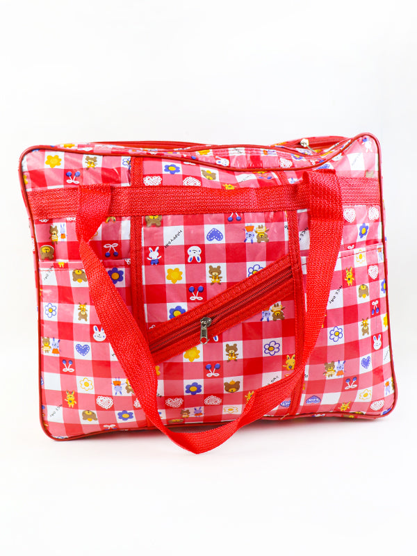 NewBorn Baby Diapers Bag Happy Day - Red