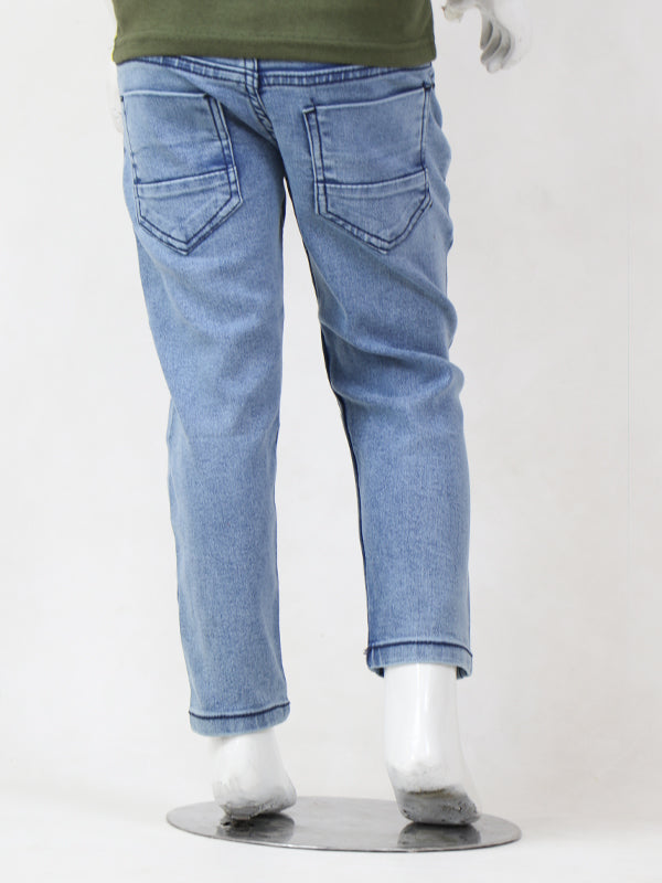 Boys Stretchable Denim Jeans 3Yrs - 13Yrs Light Blue