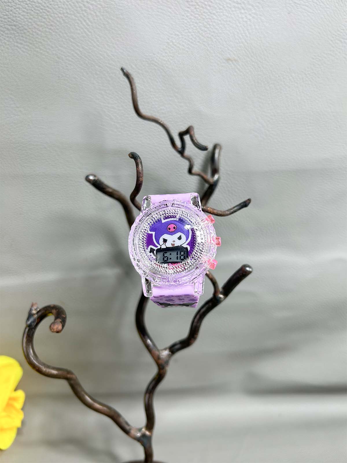 Purple Wrist Watch For Girls KWW67
