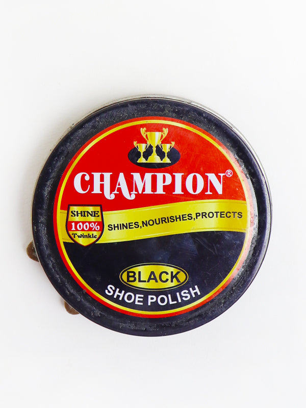 Pack Of 3 Shoe Polish Kit Black