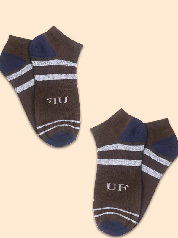 Pack Of 2 Multicolor Ankle Socks for Men MS15