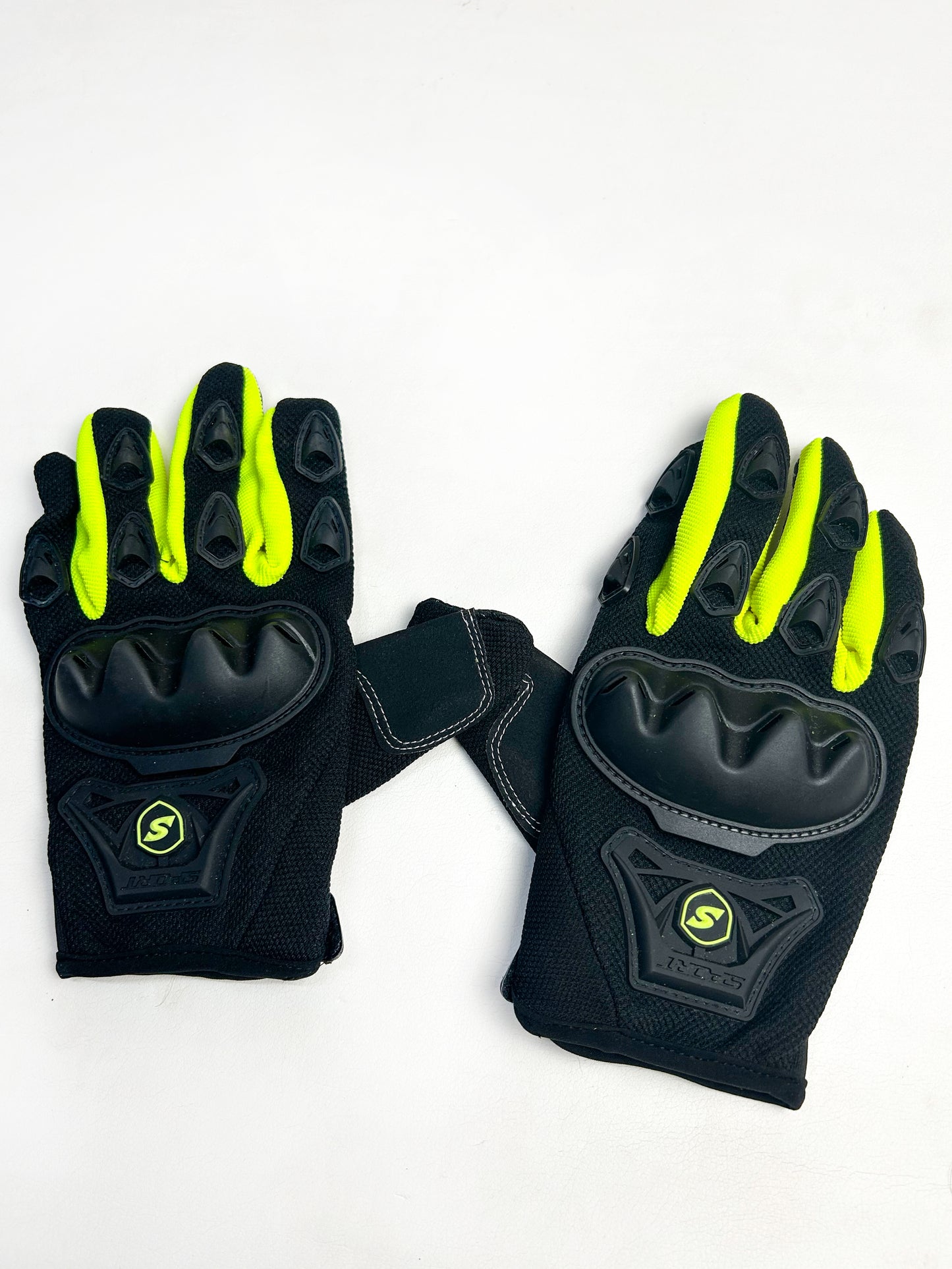 Yellow Winter Gloves For Men / Full Finger Gloves / Bike Gloves for Men MG04