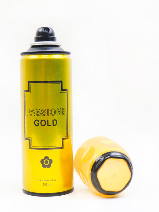Perfumed Body Spray Passionate Gold - 200ML