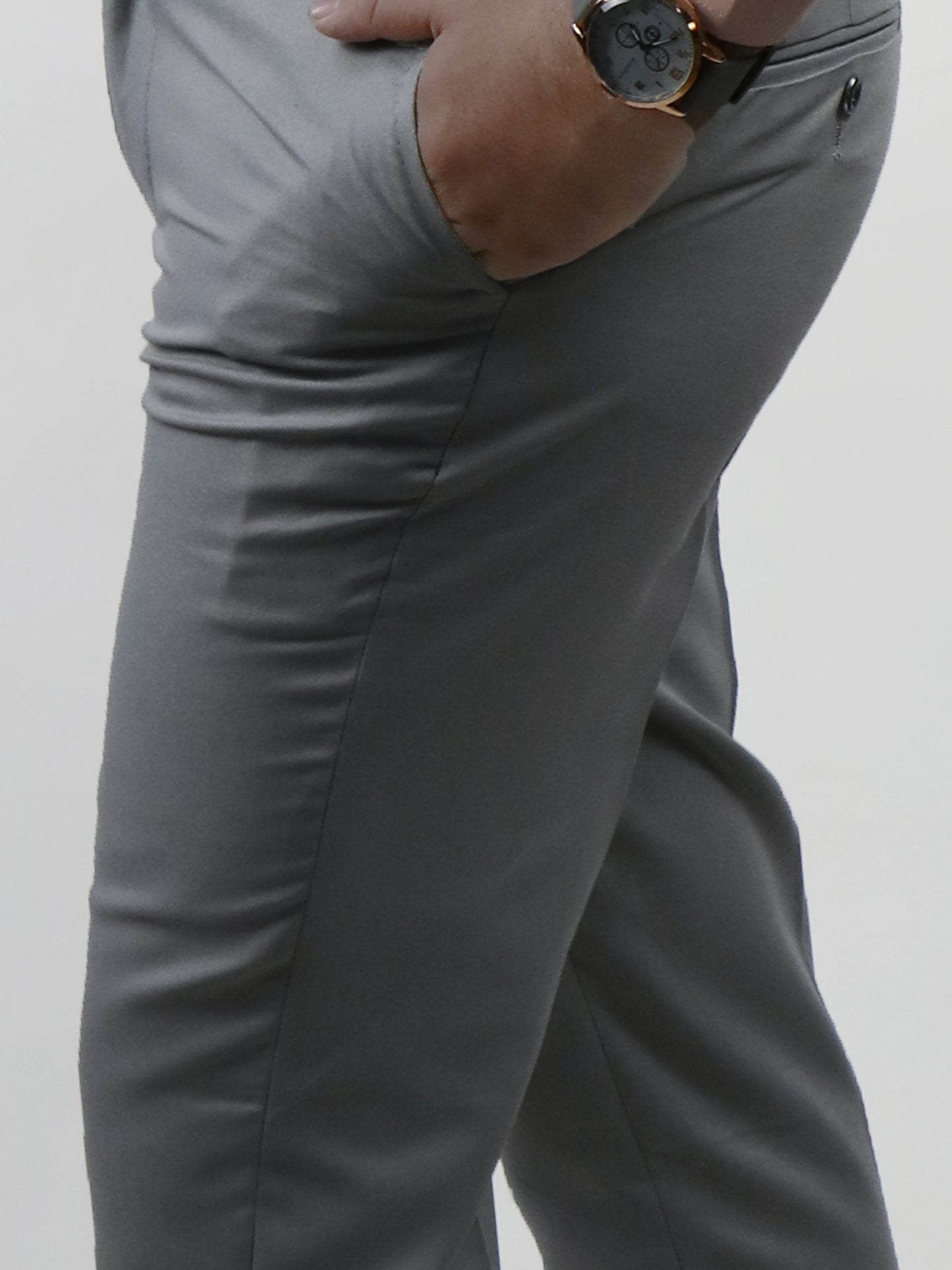 Grey Formal Dress Pant For Men MFP57