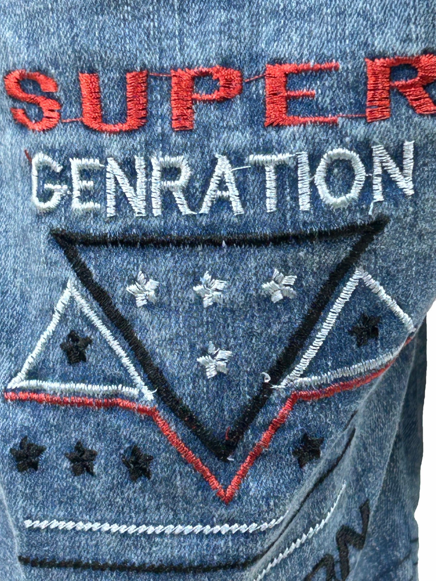 1.5Yrs - 4Yrs Super Blue Denim Jeans Short For Boys BJS05