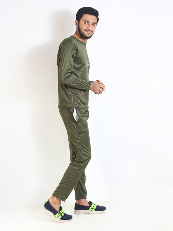 HG Men's Dri-FIT Track Suit JD Green