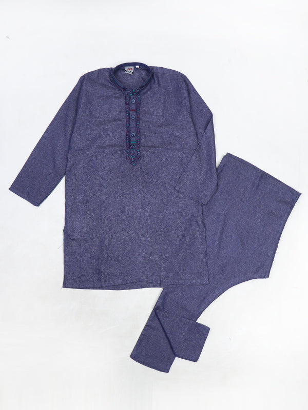 AM 366 Boys Kurta Pajama Suit 2Yrs - 14Yrs Purple