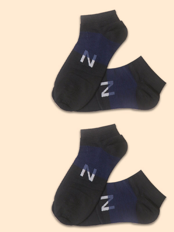 Pack Of 2 Multicolor Ankle Socks for Men MS17