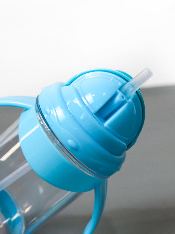 Sky Blue Sippy Cup With Handle - 240ML