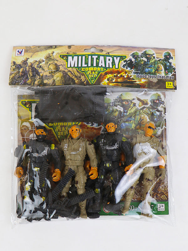Pack of 4 Army Soldier for Kids