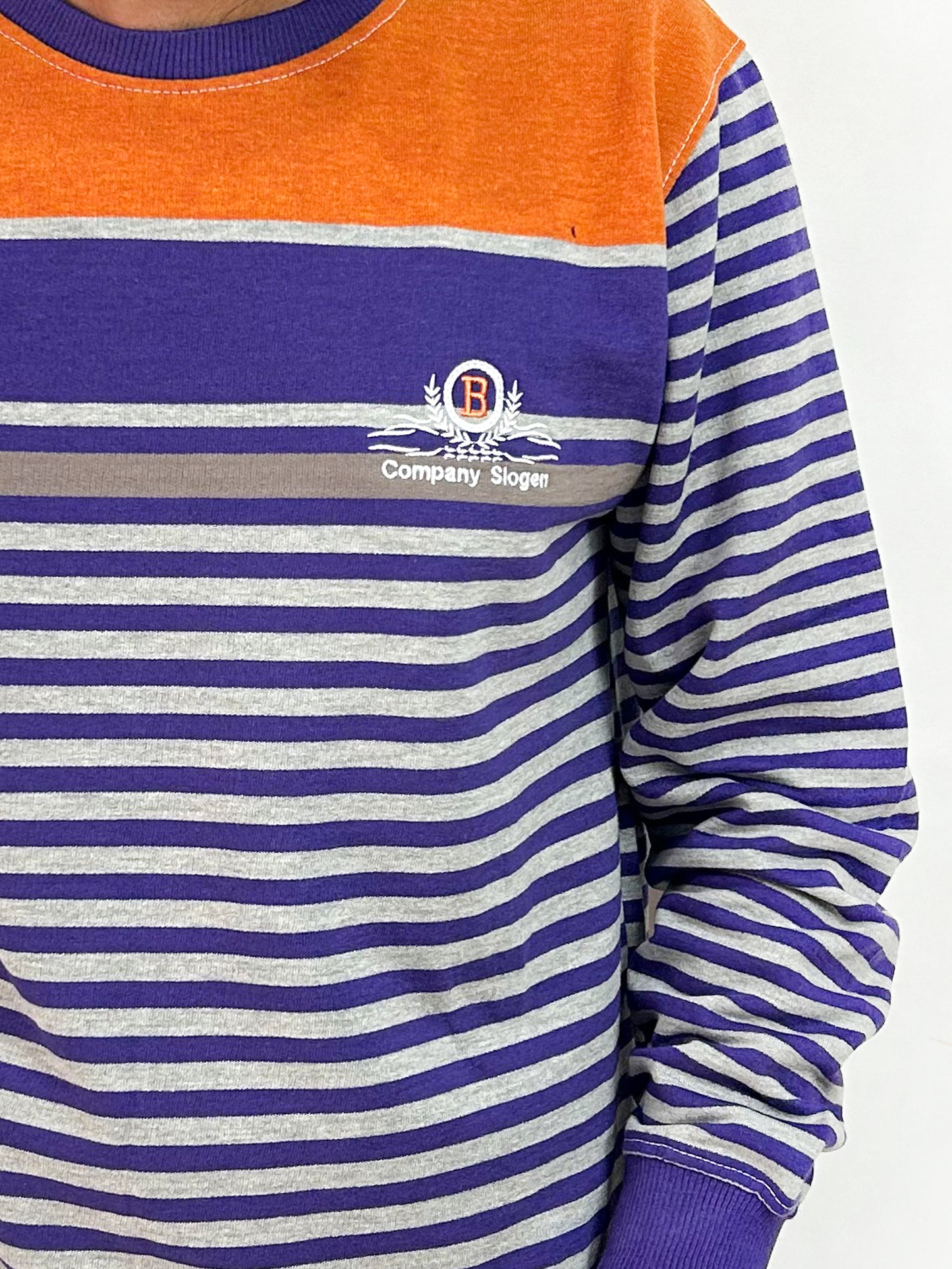 Purple Sweatshirt For Men's MSS10