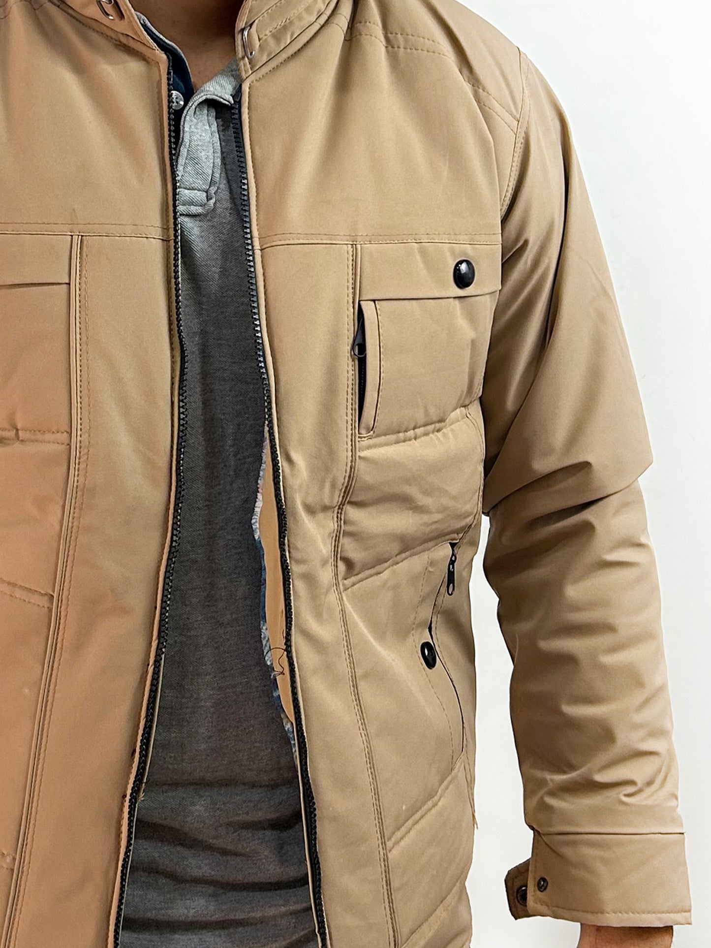 Winter Jacket for Men Fawn MJ09