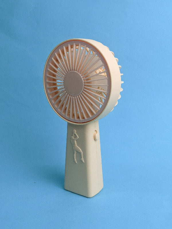 Rechargeable Mini Portable Fan Peach KTY77