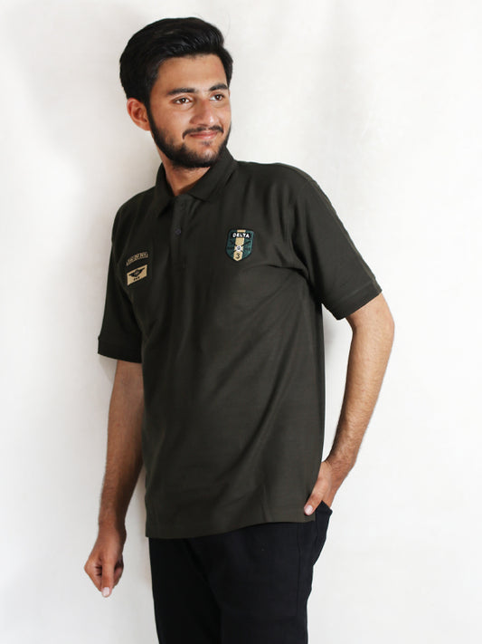 MTS59 AM Men's Polo T-Shirt Green