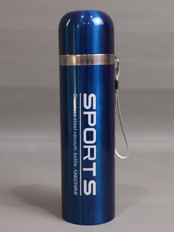 Blue Stainless Steel Vacuum Bottle SP D-26