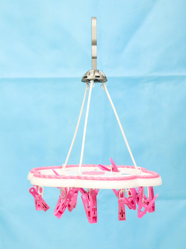 Newborn Clothes Hanger Design 01 Pink