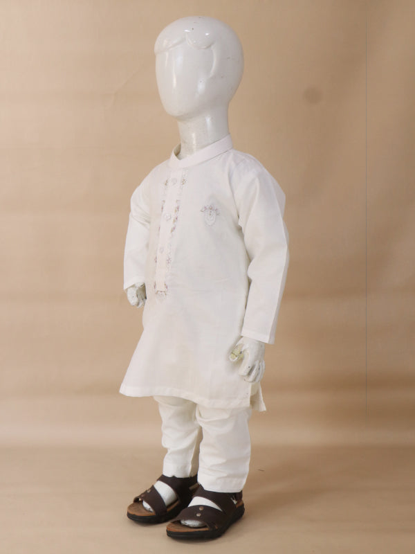 BKP04 TG Boys Kurta Pajama 2Yrs - 14Yrs White