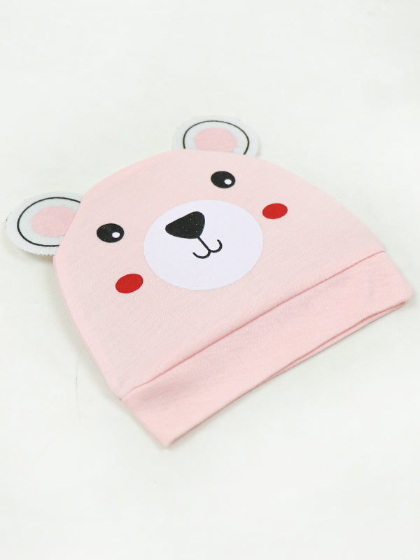 NBC01 HG Newborn Cap Panda Pink