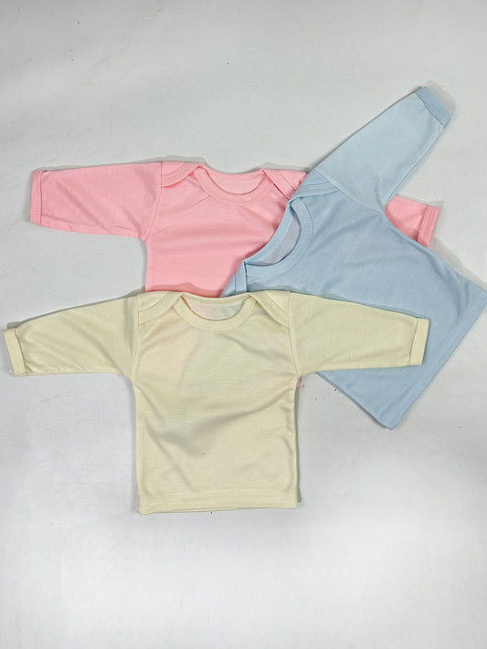 Pack Of 3 Newborn Inner Full Sleeve Vest NBC16