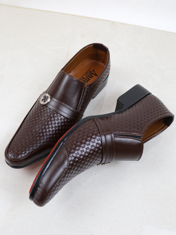234 Men's Formal Shoes Design Dark Brown