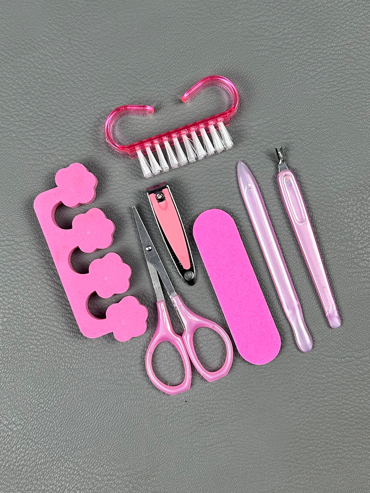 7pcs Nail Care Kit Professional Multifunction Manicure & Pedicure Set