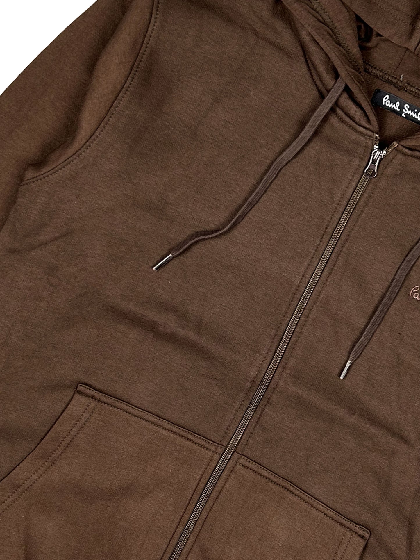 Brown Zipper Hoodie For Men MH28