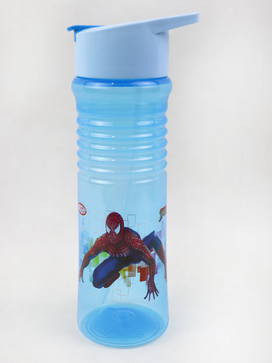 Plastic Transparent Water Bottle SM Blue - 650ML