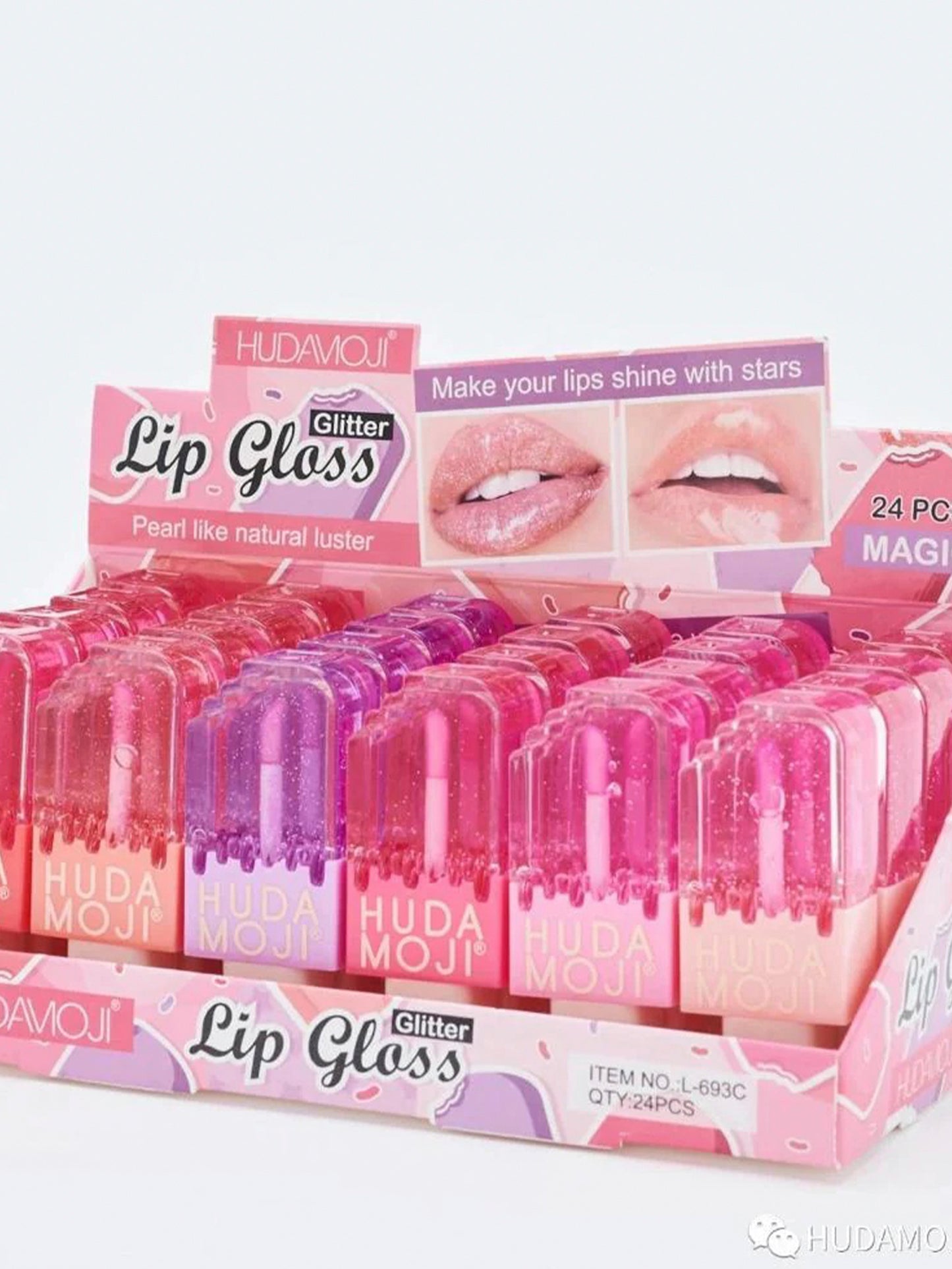 Hudamoji Tinted Ice Cream Lip Gloss