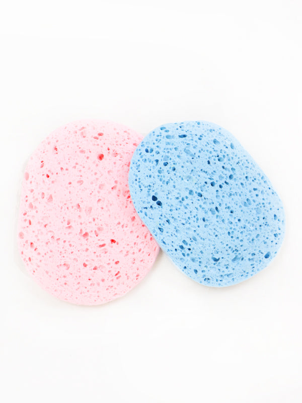 Pack Of 2 Makeup Sponge Beauty Puff Multicolor