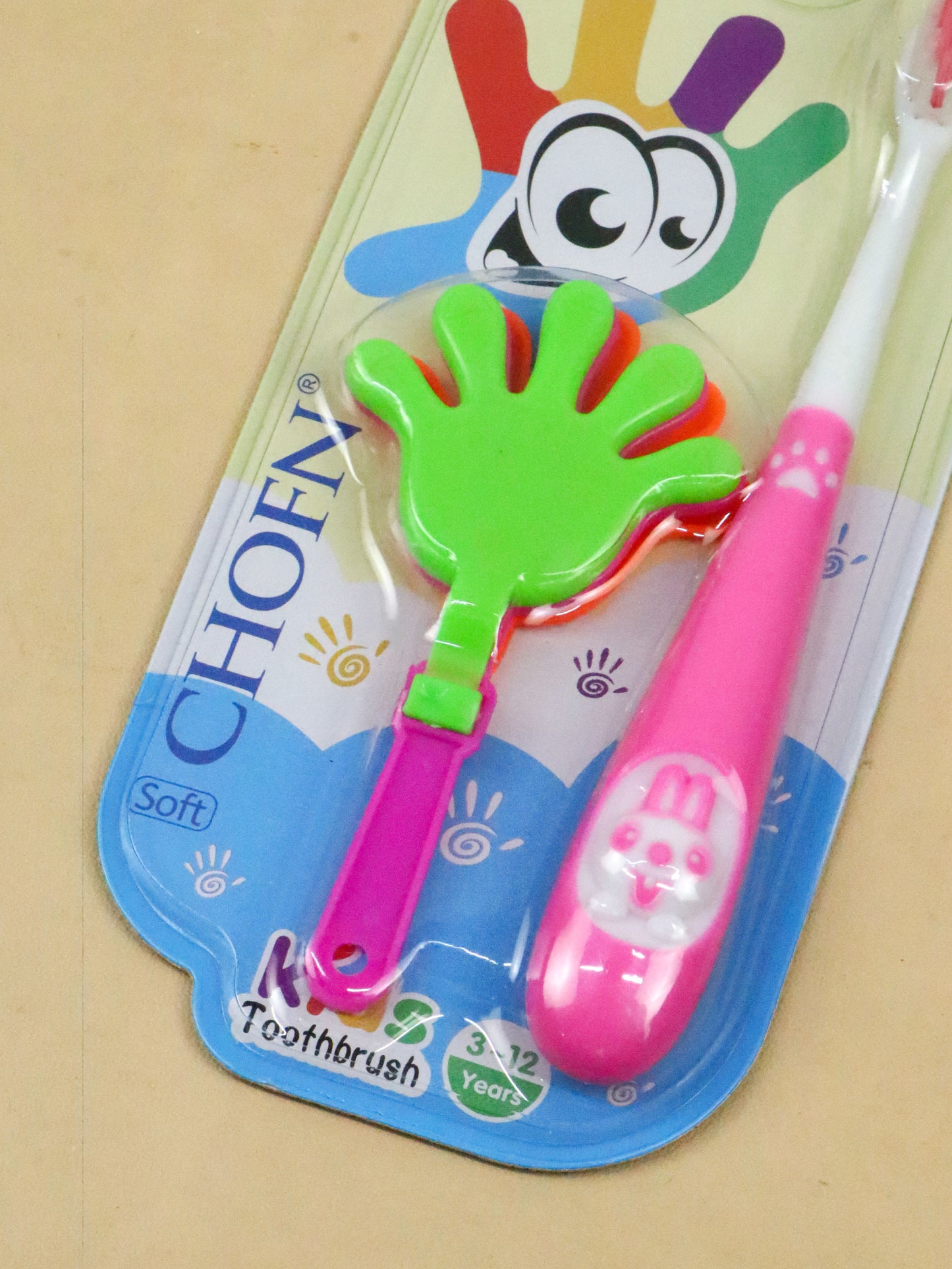 Manual Kids Toothbrush With Toy TB10