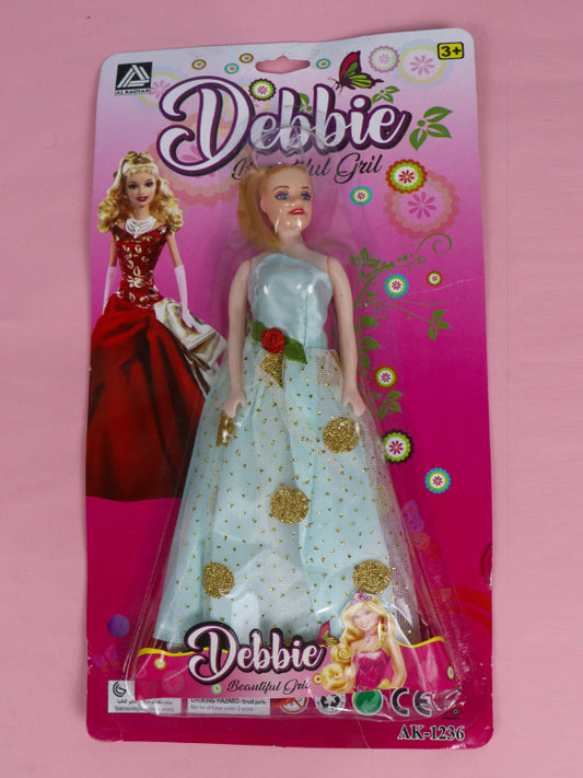 KTY34 Debbie Doll Toy For Girls Multicolor