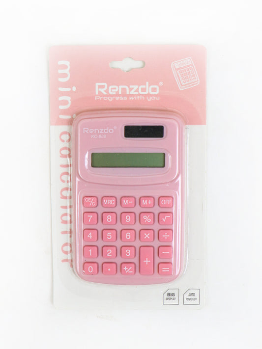Renzdo Mini Calculator Multicolor