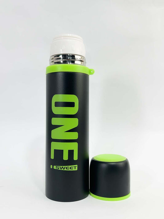 One Black Stainless Steel Bottle 500ML D-70