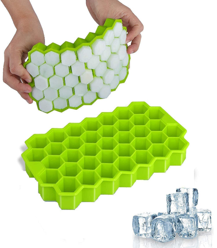 Multicolor Ice Cubes Tray (37 Cubes)
