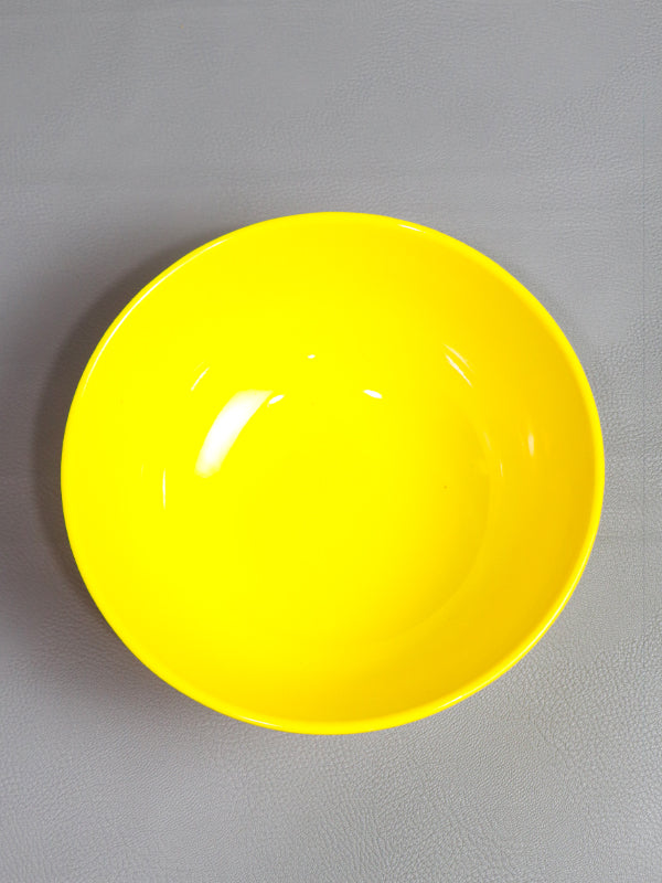 Melamine Serving Bowl Yellow