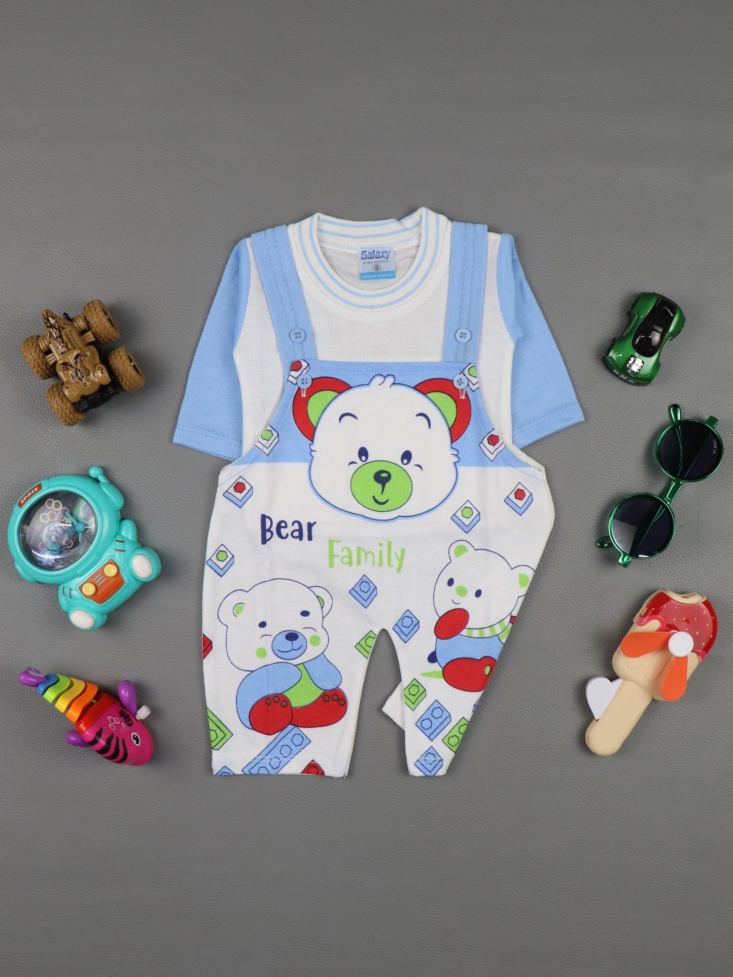 3Mth - 9Mth Family Blue Romper For Newborn HG NBR59